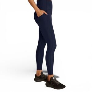 NWT - Beyond Yoga Beyond Strive Pocket Midi Leggings - Navy - Size S/P